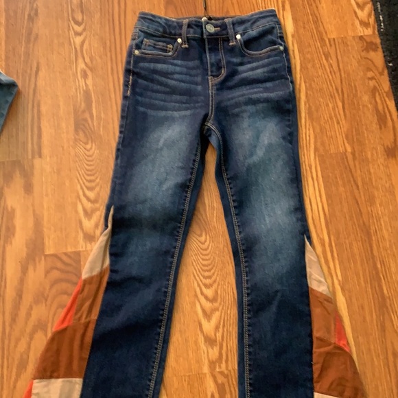 Denim blue Jean  bell bottoms size 10 nova kids retro hippy - Picture 2 of 6